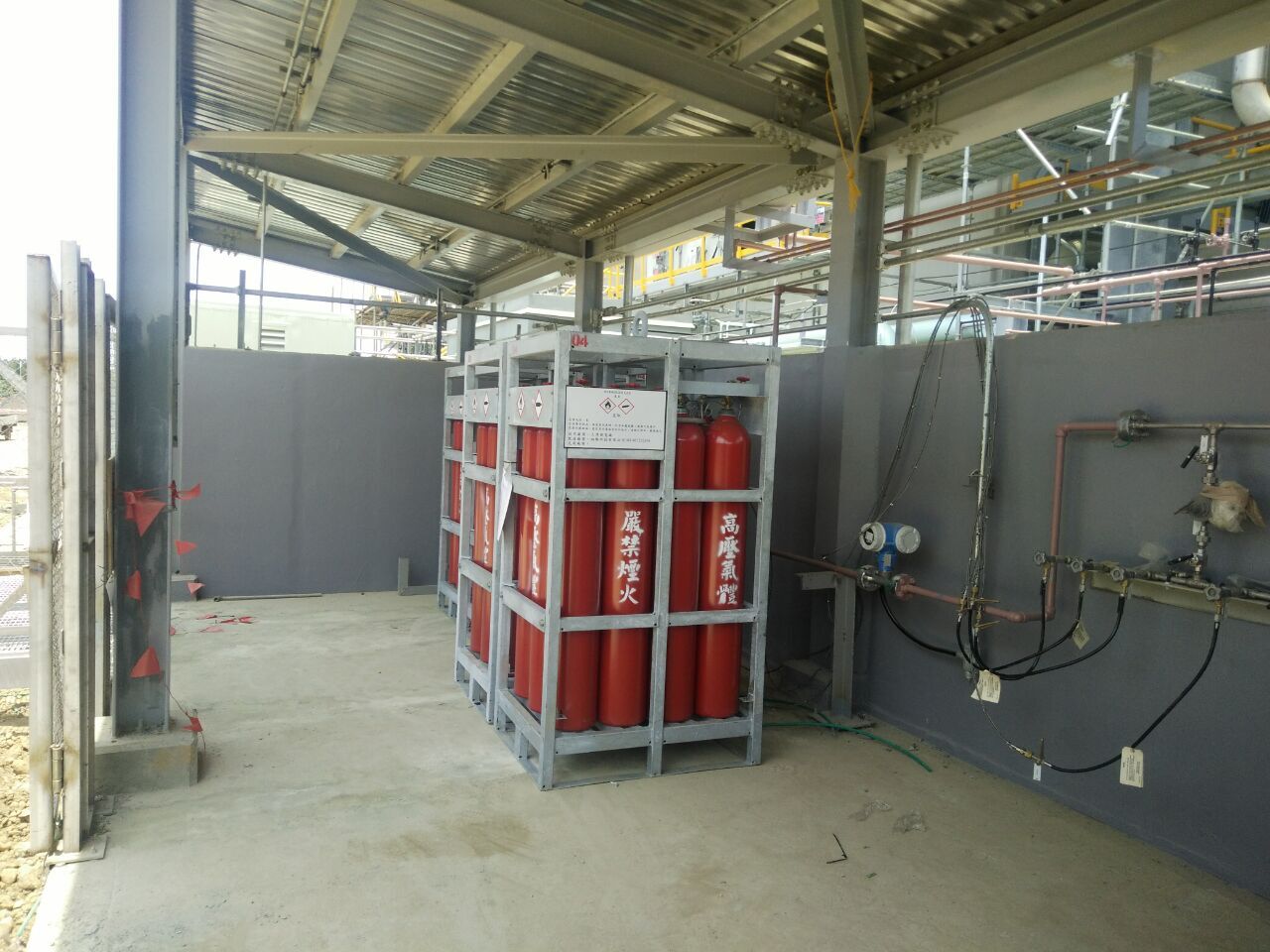 配管工程_氫氣供應系統